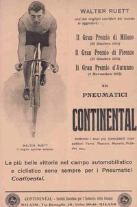 Continental Werbung in Italien