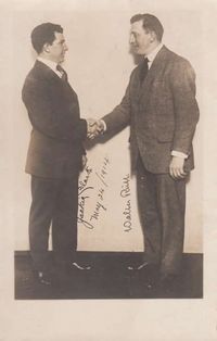 Walter Rütt und Jackie Clarc 1914