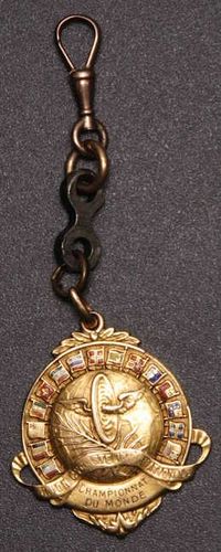 Goldmedaille Rückseite