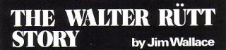 The Walter Rütt Story im International Cycle Sport The Walter Rütt Story im International Cycle Sport