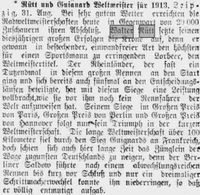 Mülheimer Zeitung 31.08.1913